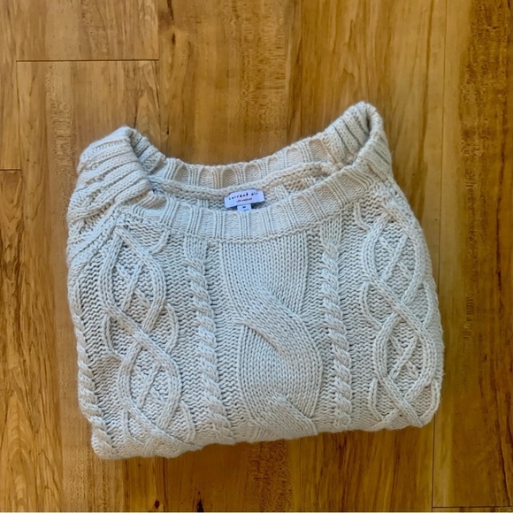 Current Air by Anthropologie Cableknit Sweater - Picture 2 of 5